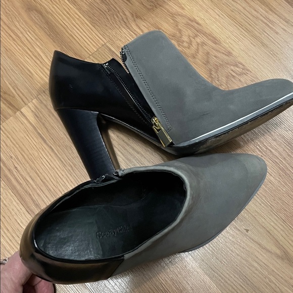 See By Chloe Gray and Black Ankle Booties - Picture 7 of 14